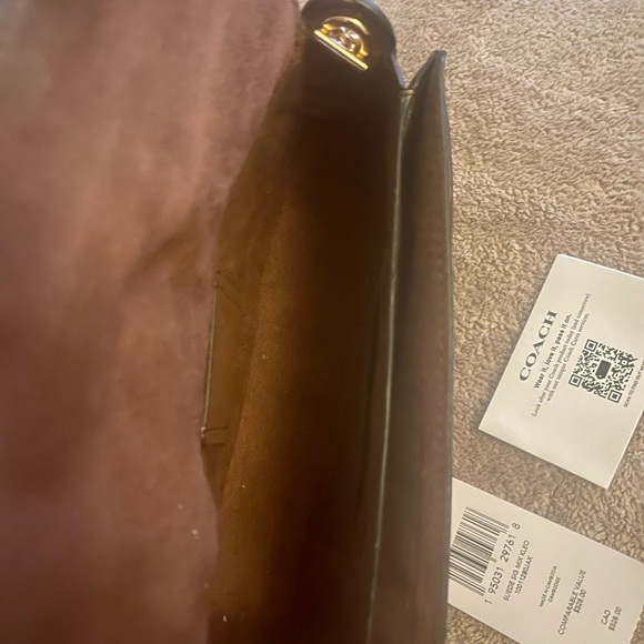 ****SOLD**** NWT Coach Suede Signature M/X Kleo - Picture 10 of 10